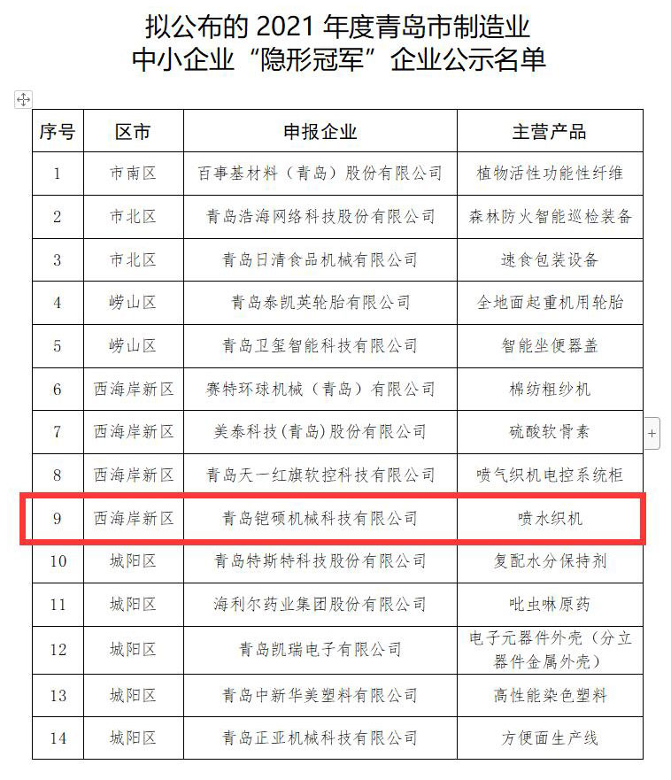隐形冠軍